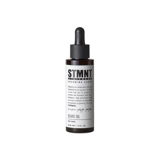 STMNT Grooming Goods Beard Oil, 1.6 oz | Silicone Free| Moisturizing Formula with Natural Oils