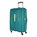 American Tourister Medium Ivy 68Cm Hardside Polypropylene 4 Wheel Spinner Check-in Suitcase with Recessed TSA Lock & Color-Matched Components for Women & Men - Spring Green