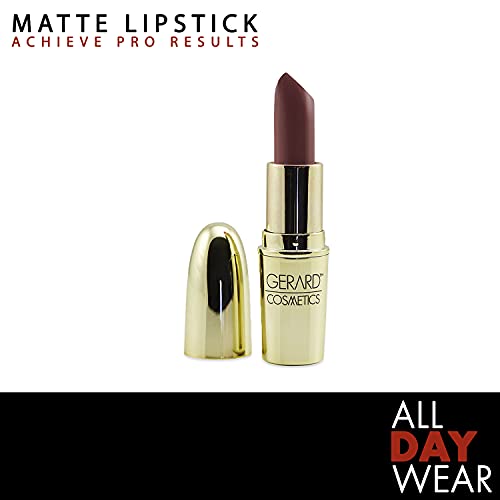 Gerard Cosmetics Lipstick - Creamy And Buttery Formula Creates Flawless Looking Pout - Envelops Lips In Rich, Pigmented Color - Smooth, Satin Finish - Will Not Dry Lips Out - 1995-0.14 Oz #TOP1