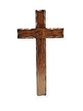 I dettagli del legno rendono il crocifisso unico nel suo genere.