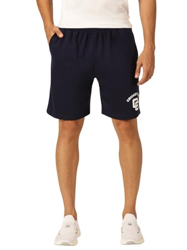 Image of Thomas Scott Men's | Solid | Chino Shorts | Regular Fit | Cotton Blend | Above Knee | Knitted Short
