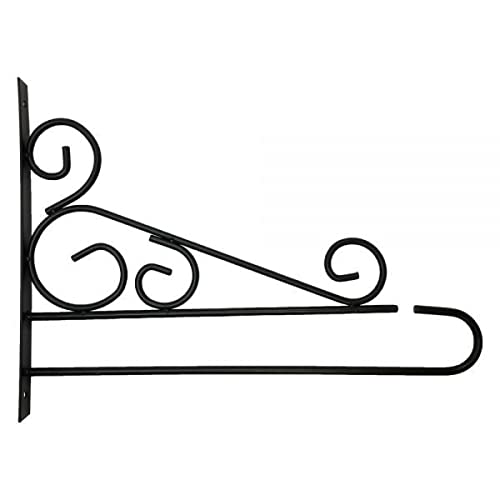 Wall Garden Flag Hanger Holder Post Bracket - For 12x18" Garden Flags - Powder Coated Waterproof Paint
