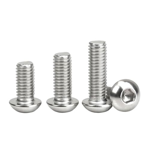 50 M3 M4 304 XeXX`[ ی^ Ȃד Zp ZptlW }bV[{^wbh Zp{g DIN7380(55mm,M3 50pc)