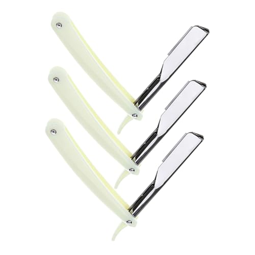 BIUDECO Men's Barber Tool Holder 6pcs Vintage Manual Razor for Beard Hair Shaving Beard Holder