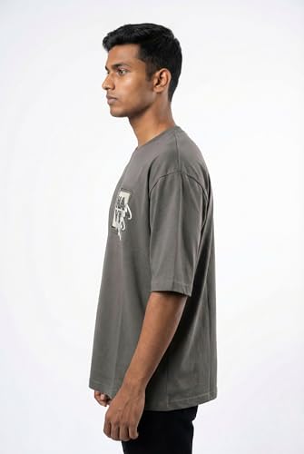 Image of PolyCotton Graphic Printed T-Shirt for Men & Women | Round Neck Half Sleeve | Regular Fit | Lightweight & Comfortable Fabric T- shirts for Casual Outings, Travel & Social Gatherings