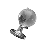 Globe terrestre : le globe peut pivoter à gauche et à droite, ce qui le rend plus vivant et intéressant. c'est un excellent objet de décoration de bureau ou un centre de table idéal pour un mariage