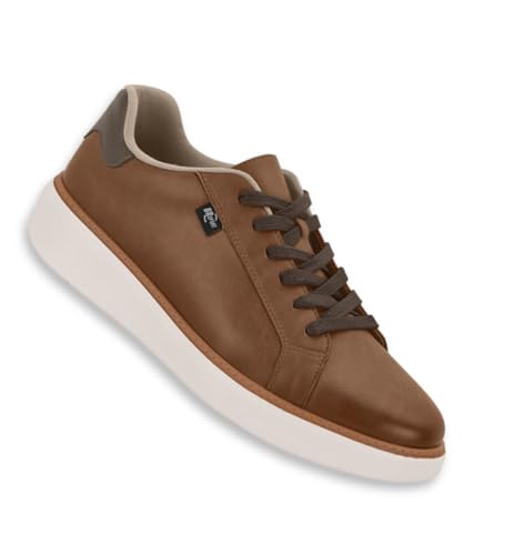 Men's Brazilian 100% Casual Sneakers, White, Ultra Comfort,3