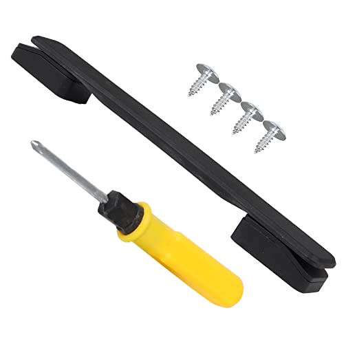 Image of Black Plastic Handle Flexible Spare Strap Handle Grip Replacement for Suitcase Luggage Case (B115)