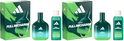 adidas Vibes Full Recharge le coffret cadeau idéal avec Eau de Parfum et douche 100ml