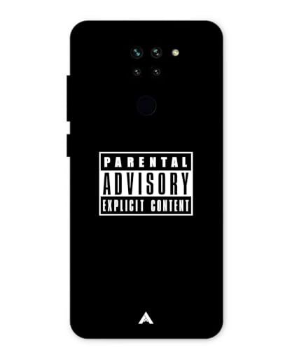 Image of Premium Explicit Case for Xiaomi Redmi Note 9 Soft-Touch Metal TPU Back Cover, Shockproof, Designer, Aesthetic Mobile Phone Case (Glossy Finish)