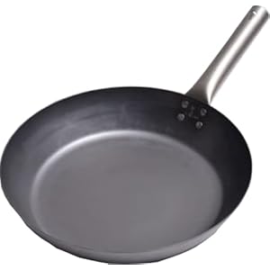Advanced Door HAFT-28 Yamada Industrial Hanako+a Frying Pan, 11.0 inches (28 cm), Titanium Handle
