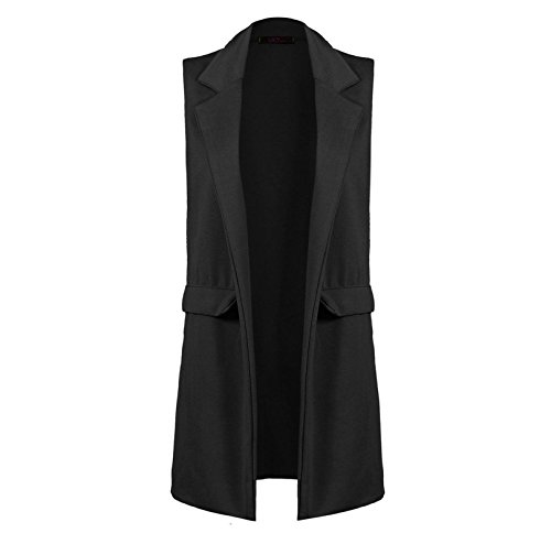 acl - Chaqueta de Traje - para Mujer Negro Negro