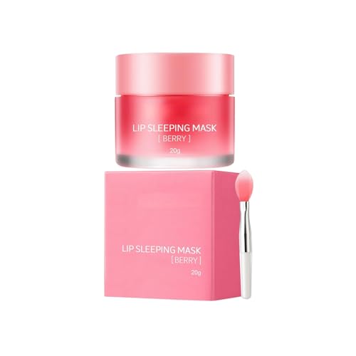 Lip Sleeping Mask Cuidado Nocturno Intensivo Para Labios, Proporciona Hidratación Duradera Y Repara Grietas Secas, Bálsamo Perfecto Para Labios Suaves Y Flexibles