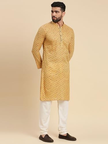 Image of Rajubhai Hargovindas Men's Premium Soft Cotton Long Kurta