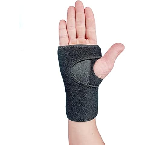 Wrist Brace, Wrist Support with Splints for Men Women Youth, Hand Support for Carpal Tunnel Arthritis Tendonitis Sprain Recovery Pain Relief, Fits Day&Night, Adjustable (One Size, Right Hand) Cover