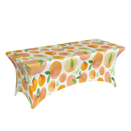 Housse de table rectangulaire extensible décorative pour buffet de fête EdWal - 4