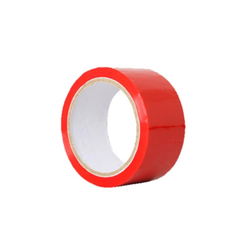 BOPP Self Adhesive Tape 40 Meters in Length - 48mm Width for Vastu, Arts and Craft use, Box Packing, Office and Home, Color Coding use (Red, Pack of 1)-image-6