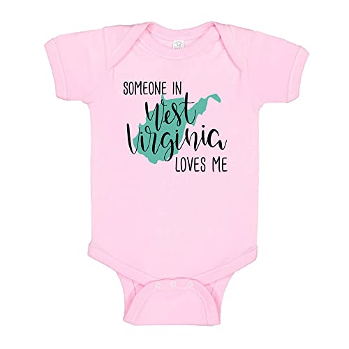 Someone in West Virginia Loves Me Baby Infant Bodysuit