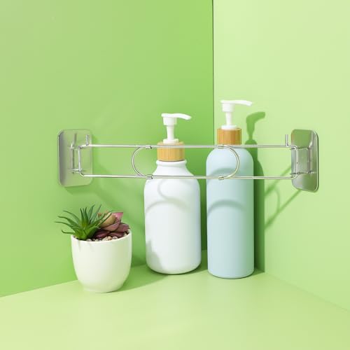 Barre d'angle inox pour salle de bain camping-car évitant les chutes d'objets
