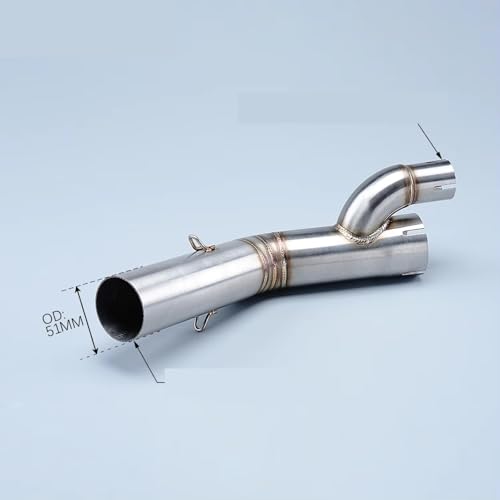 Middle link pipe S1000R pour résoudre les pertes de compression de l'échappement