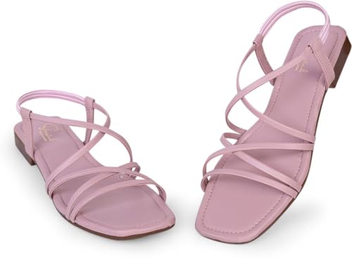 Image of Women Flats Sandals | Stylish Embroidered Slip-On Flats for Women | Comfortable Lightweight Sandals | Ethnic & Casual Footwear for Ladies SL1043