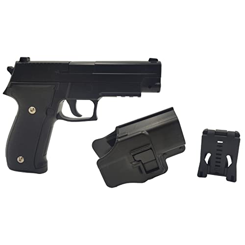 Saigo Defense Pistola a Molla Airsoft G.26 Black/Materiale: Metallo/Potenza: 0,5 Joule/Viene Fornito con Fondina da Cintura CQC