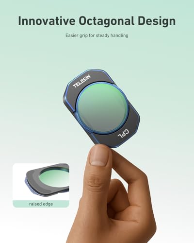 Filtre CPL Pocket 3 TELESIN polarisant circulaire multi-couches pour vidéo