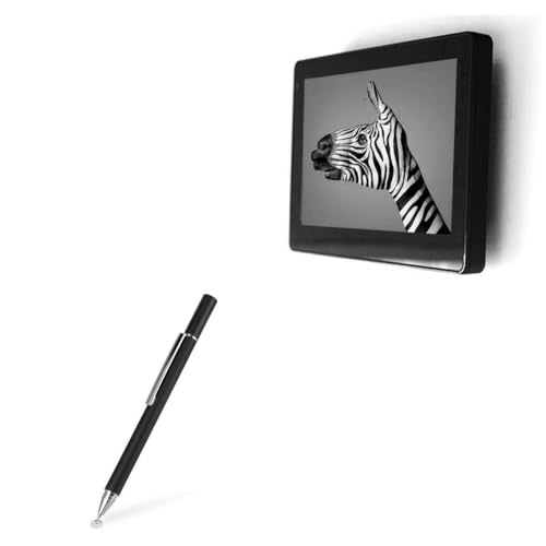 BoxWave Stylus Pen Compatible with Geekland GK-Q896-POE-NFC (7 in) - FineTouch Capacitive Stylus, Super Precise Stylus Pen - Jet Black