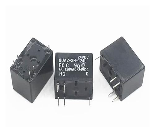 Relé OUAZ-SH-124L para reparar placas electrónicas y sustituir interruptores de 24V