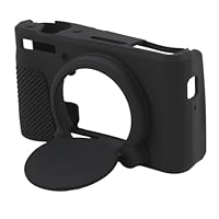 Kameratasche für Canon SX730 SX740, Schlanke Silikon Hülle Schutzhülle Weich, Passgenaues Cover für PowerShot SX740 HS Digitalkamera, Leicht und Robust, Schutz vor Kratzern Staub und Stößen