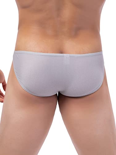 iKingsky Men's Bulge Briefs Breathable Bikini Underwear Sexy Low Rise Under Panties for Men4