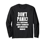 Implementierungsmanager für Energietechnologie Langarmshirt