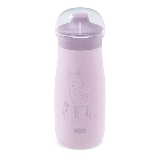 Copo Inox NUK Mini-Me Sip 300ml – Lilás