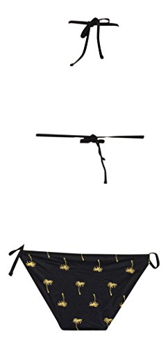 Ladies Halterneck Triangle Top and Bottom Bikini Set