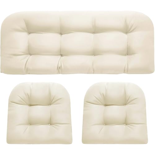 WNCOZPAD Wicker Cushions
