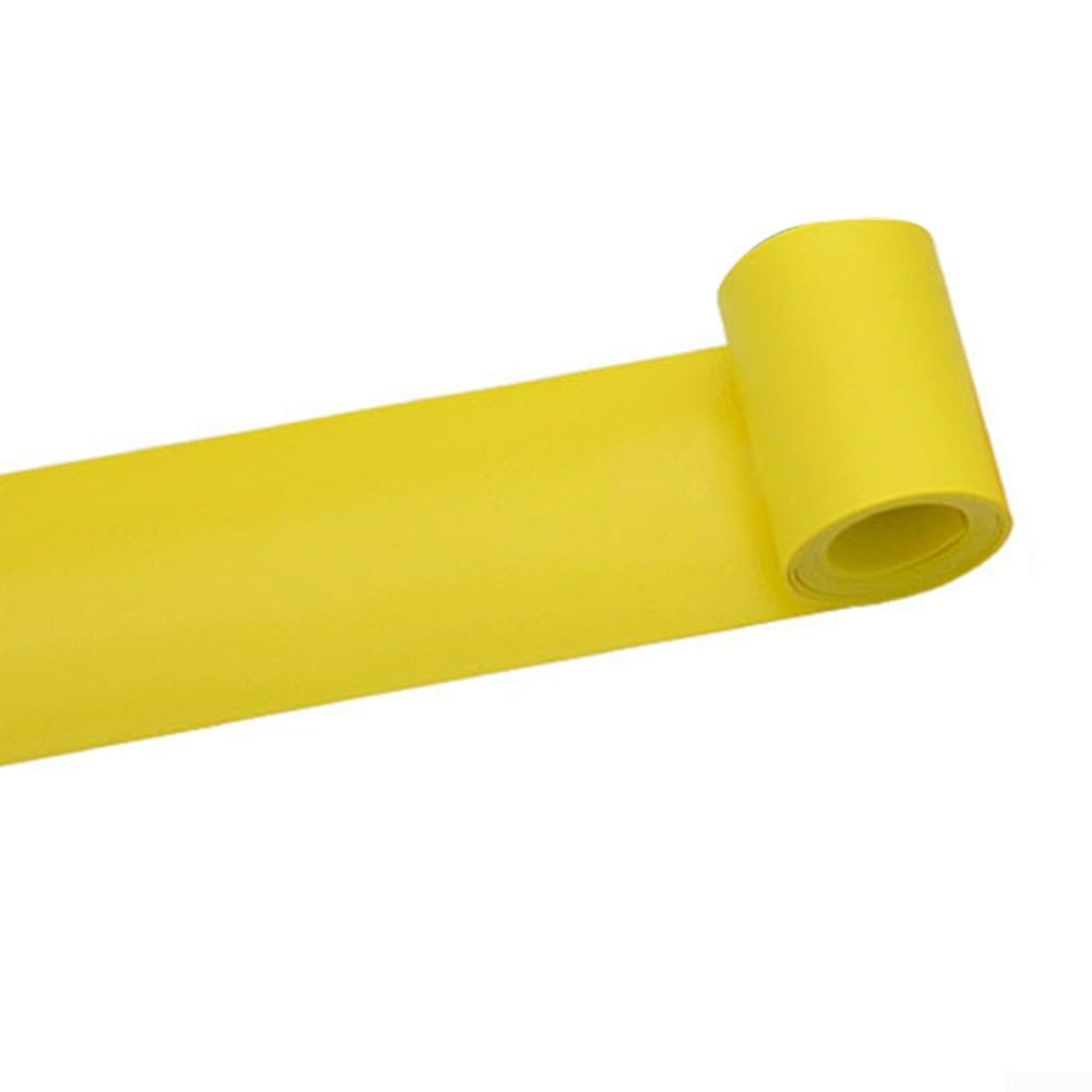 QuivyLivy Inflatable Boat Repair Kit, PVC Patch Roll, Rubber Dinghy Mending Tape, Paddle Board Hole Fix, Pool Toy Leak Sealer, Rafting Gear Maintenance, (yellow)