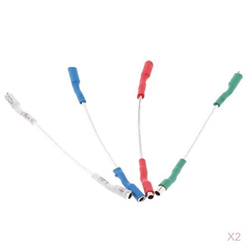 8 Pieces Turntable Phono Cartridge Headshell Wires-picture-23