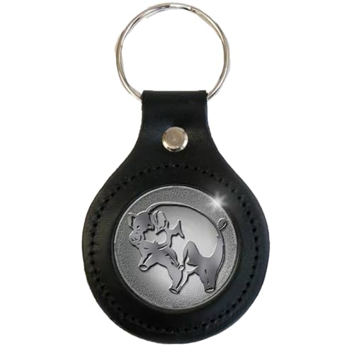 Pink Floyd Keychain: Pig Icon - -