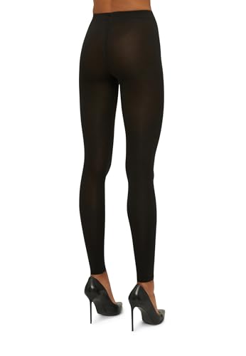 Wolford Cashmere Silk Tights Leggings for Women 250 Denier Opaque Matte Fair Silk Footless Comfortable Knitted-in Waistband2
