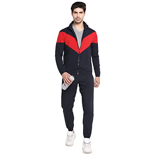 Image of OFF LIMITS Men's NSL CHEV Full Zipper Running Sports Tracksuits