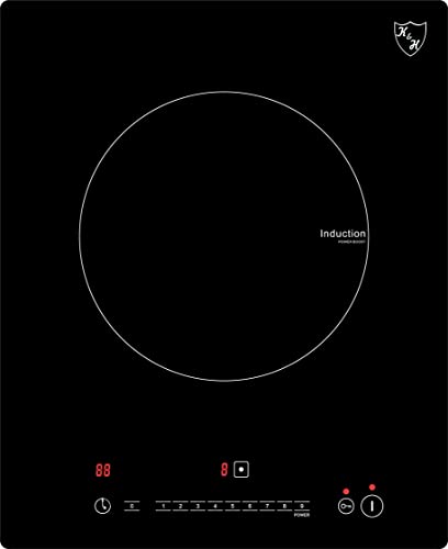 K&H® Einzel 1 Zone Induktionskochfeld 31cm Autark Eingebaut INS-2401X