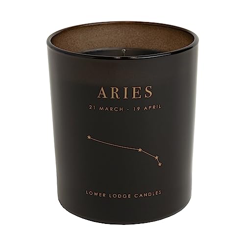 Lower Lodge Candles Candela zodiacale Ariete – Regalo del segno z...