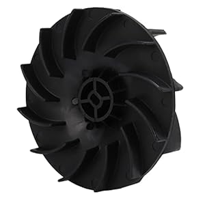 Leaf Blower and Vacuum Tube,51591 Impeller Leaf Parts Heater Fan Electric Blower Vacuum Impeller Fan 108‑8966 Replacement for Models 51552 51573 51