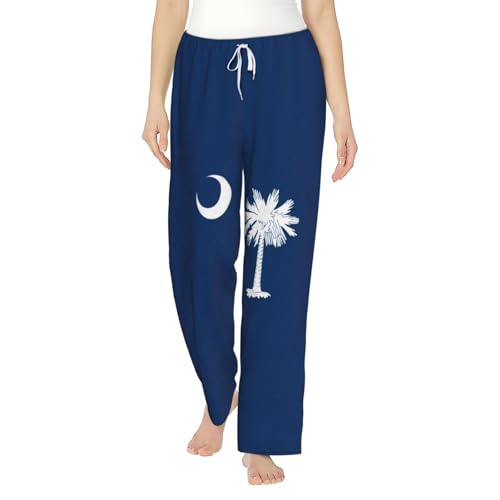 Pantalon de nuit en flanelle anti-boulochage pour femme