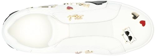 Image of Karl Lagerfeld Women's Mavise Slip on Sneaker with Pins