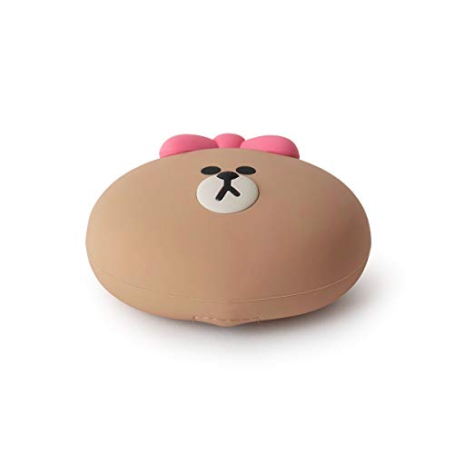 Line Friends Choco Character Cute Small Silicone Coin Purse Card Wallet Pouch, Beige #TOP6