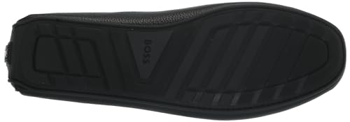 BOSS Womens Noel Grain Leather Tonal Loafer Shoe4