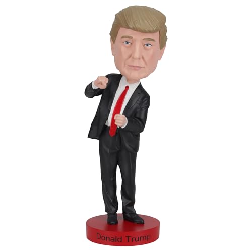 Royal Bobbles Donald Trump Dance Collectible Bobblehead Statue 45th & 47th President of the United States Knuckleheads Political Satire Collection 8 Inches Tall