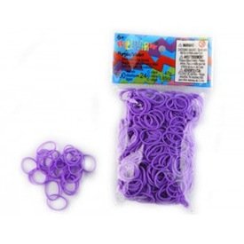 Elastiques Rainbow Loom Violet