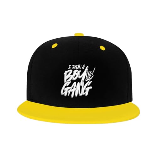 I Run A Boy Gang Toddler Hat Sun Protection Baby Boy Kids Baseball Cap